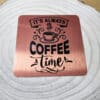 Best seller! Aluminium Coaster - Square 90 x 90 mm - Image 8