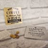 Best seller! Aluminium Coaster - Square 90 x 90 mm - Image 5