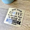 Best seller! Aluminium Coaster - Square 90 x 90 mm - Image 10