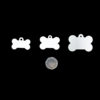 Bone Tags –  Double sided 1.1mm white