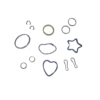 Updated! Pendant/Charm/Earring Settings - Ovals and Hearts with Inserts (Packs of 5) - Image 4