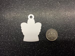 Angel tag / bauble - double sided (Small)