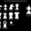 Freestanding Trophies and Awards - Large - A6 approx. - Image 2