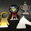 Freestanding Trophies and Awards - Large - A6 approx. - Image 17