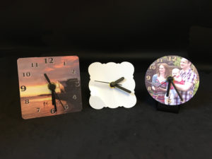 Small wall or desk clock - Budget square or Deco 100mm , Round or Fancy 90mm - Image 7