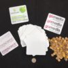 BEST SELLER! Coasters, 90 x 90mm - Pack of 50 - OVERSTOCK SALE! 40% Off White (whilst stocks last)