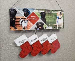 Stocking/Penguin Wall Art - Image 6