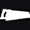 Hand Saw Shape (UPDATED! new sizes + A5 dry wipe sign added) - Image 16