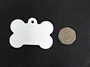 Bone Tags –  Double sided 1.1mm white - Image 9