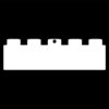 5 Stud Lego Style Brick Shape - Image 10