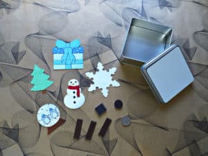 Luxury Shaped Fridge Magnet Gift Set