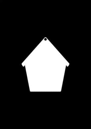 UPDATED! House Shape - (Gingerbread House, Kennel, Circus Tent, Beach Chalet or Bird House!) - Image 15