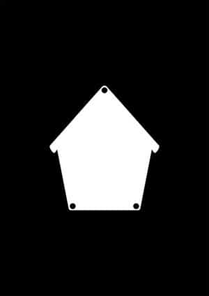 UPDATED! House Shape - (Gingerbread House, Kennel, Circus Tent, Beach Chalet or Bird House!) - Image 17