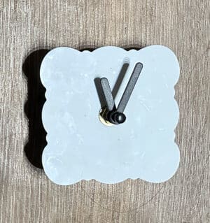 Small wall or desk clock - Budget square or Deco 100mm , Round or Fancy 90mm - Image 19