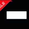 283 x 100mm Door Plaque - White 0.7mm, Scratching to backs (front not affected), Pack of 10