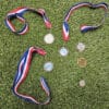 'Laurel' Display Medal with 24.5mm insert (with optional red/white/blue ribbon) - Image 2