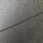 15cm Ball Chain - Black +£0.19