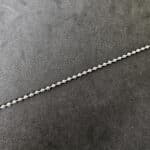15cm Ball Chain - Silver +£0.15