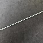 15cm Ball Chain - White +£0.19