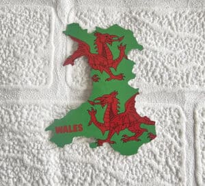 Wales Shape (Stylised)