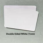 Custom Cut Outdoor Grade Double Sided White 1mm +220%