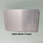 Custom Cut Satin Silver 1 mm +175%