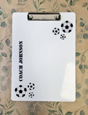 Luxury Metal Clipboard A4 - 1mm white - Image 3