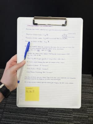 Luxury Metal Clipboard A4 - 1mm white - Image 5
