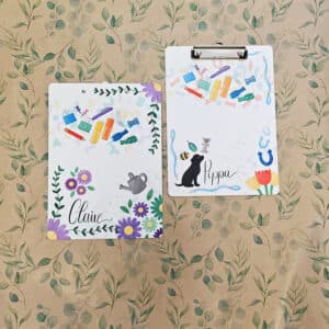 Luxury Metal Clipboard A4 - 1mm white