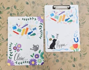 Luxury Metal Clipboard A4 - 1mm white - Image 5