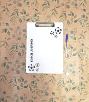 Luxury Metal Clipboard A4 - 1mm white