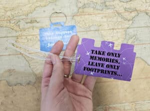 Fancy Shaped Luggage Tags - Custom Cut - Image 6