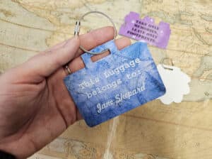 Fancy Shaped Luggage Tags - Custom Cut - Image 7