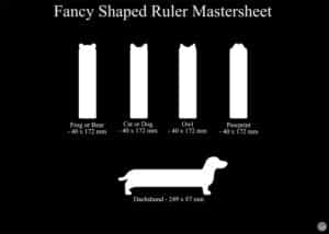 Fancy Shaped Rulers (and/or bookmarks!) - Image 4