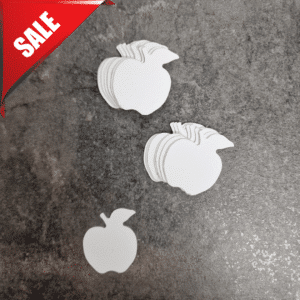Awesome Apples white 0.5mm Small, pack of 20 - Overstocked SALE! 50% off (Whilst stocks last) - Image 2