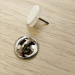 Self Adhesive Circular Pin with Clutch Back +£0.27