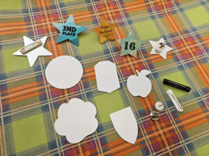Fancy Shaped Badges