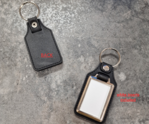 Discounted Rectangular key fob - packs of 10 & 50 (Limited packs) - Image 2