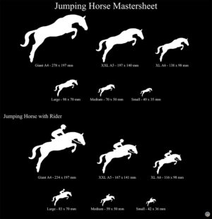 Jumping Horse Shapes - Image 2