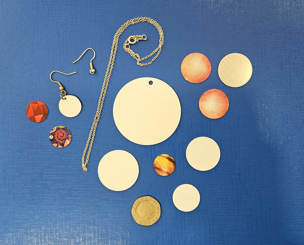 Best Seller! Jewellery Shapes - Circles (Custom Cut)