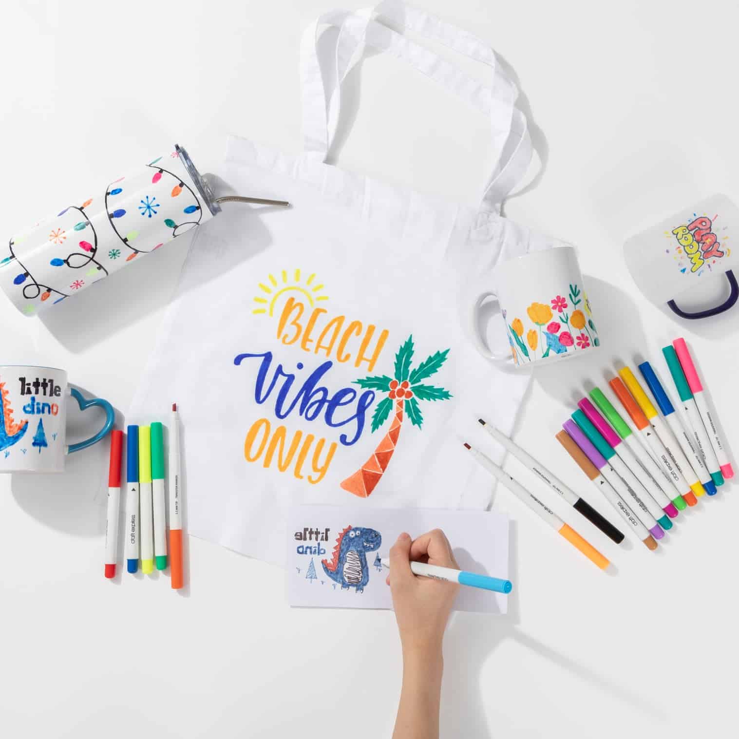 Craft Express Sublimation Markers - Pack of 6 or Pack of 18 - Image 4