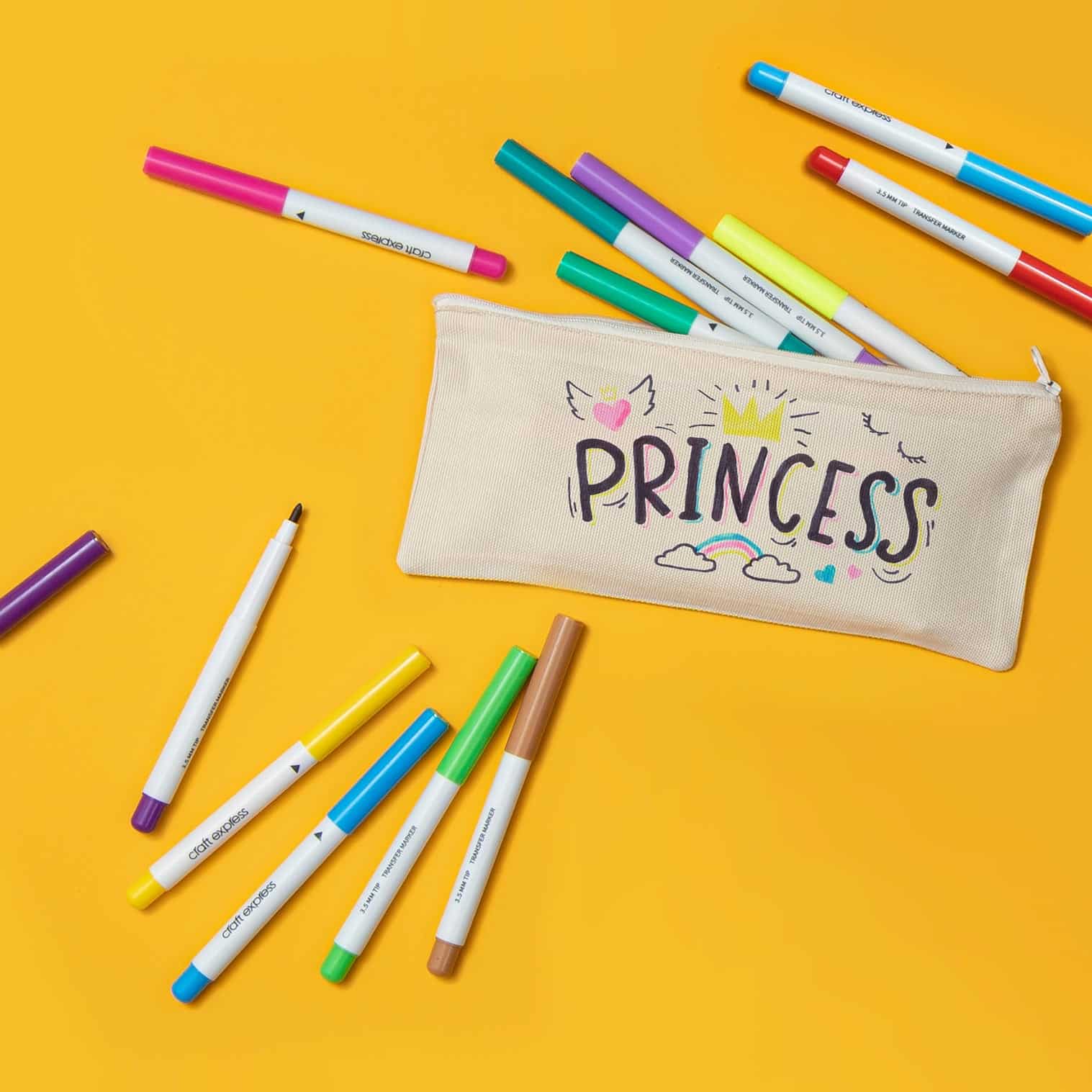 Craft Express Sublimation Markers - Pack of 6 or Pack of 18 - Image 6