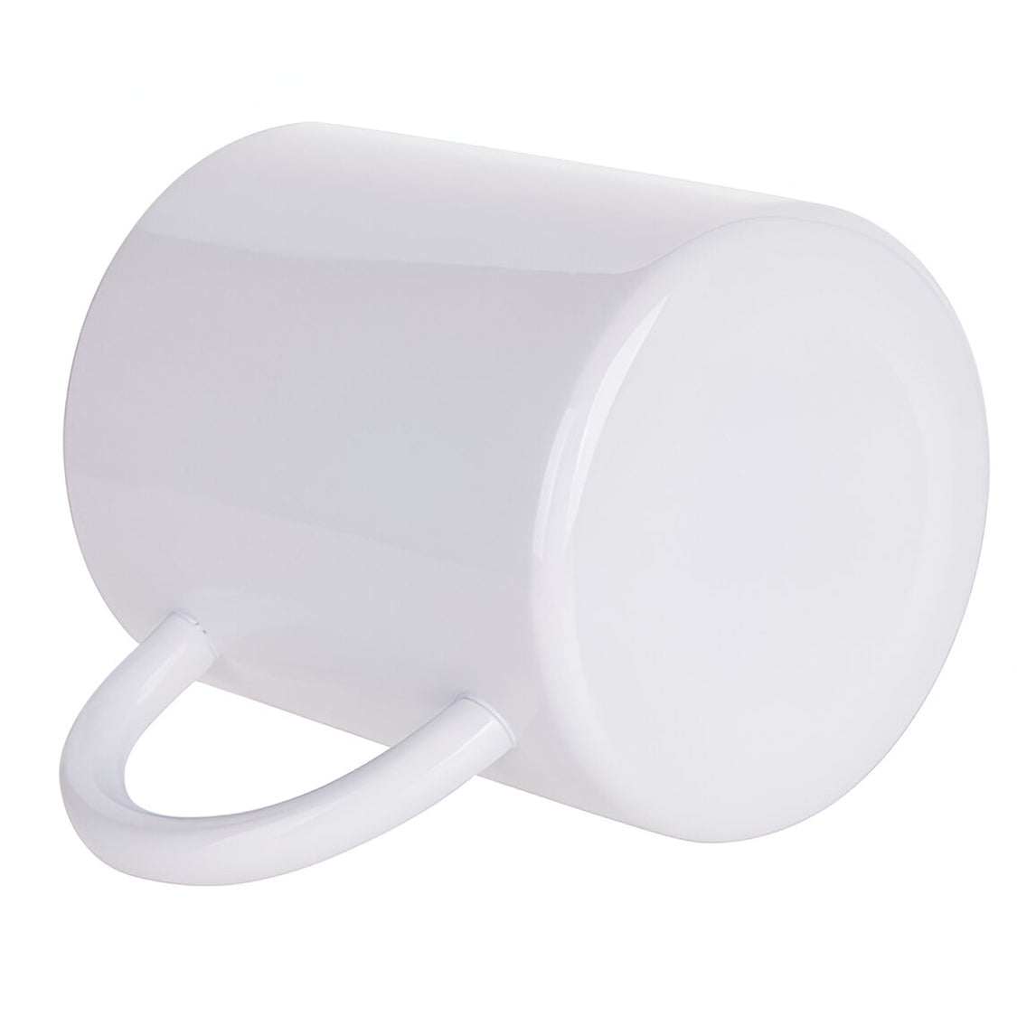 White Stainless Steel Mug - 300ml - Image 3