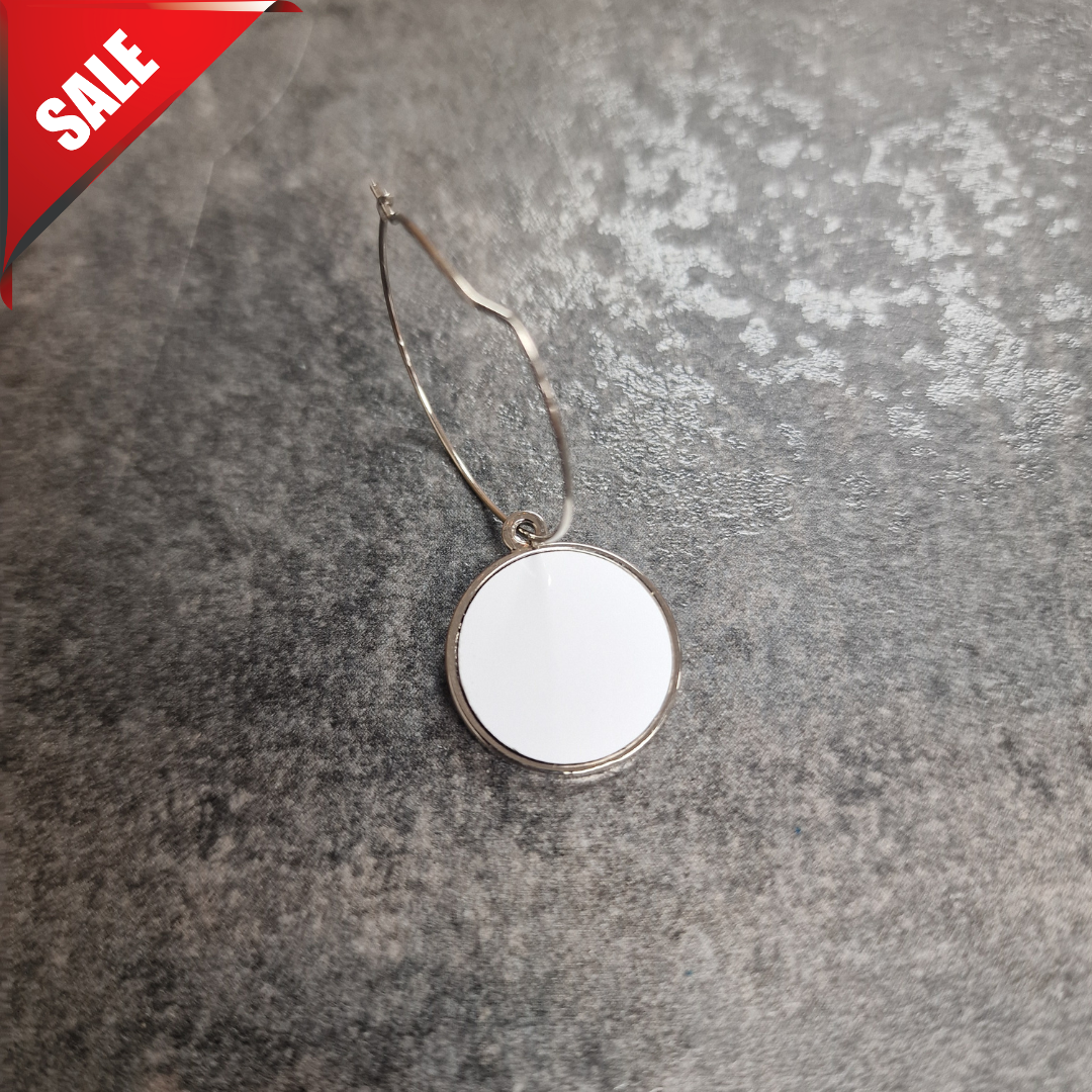 Overstocked clearance Wine Glass Charm with 18mm White 0.5mm insert, pack of 5 (limited packs) - 40% OFF - Image 2