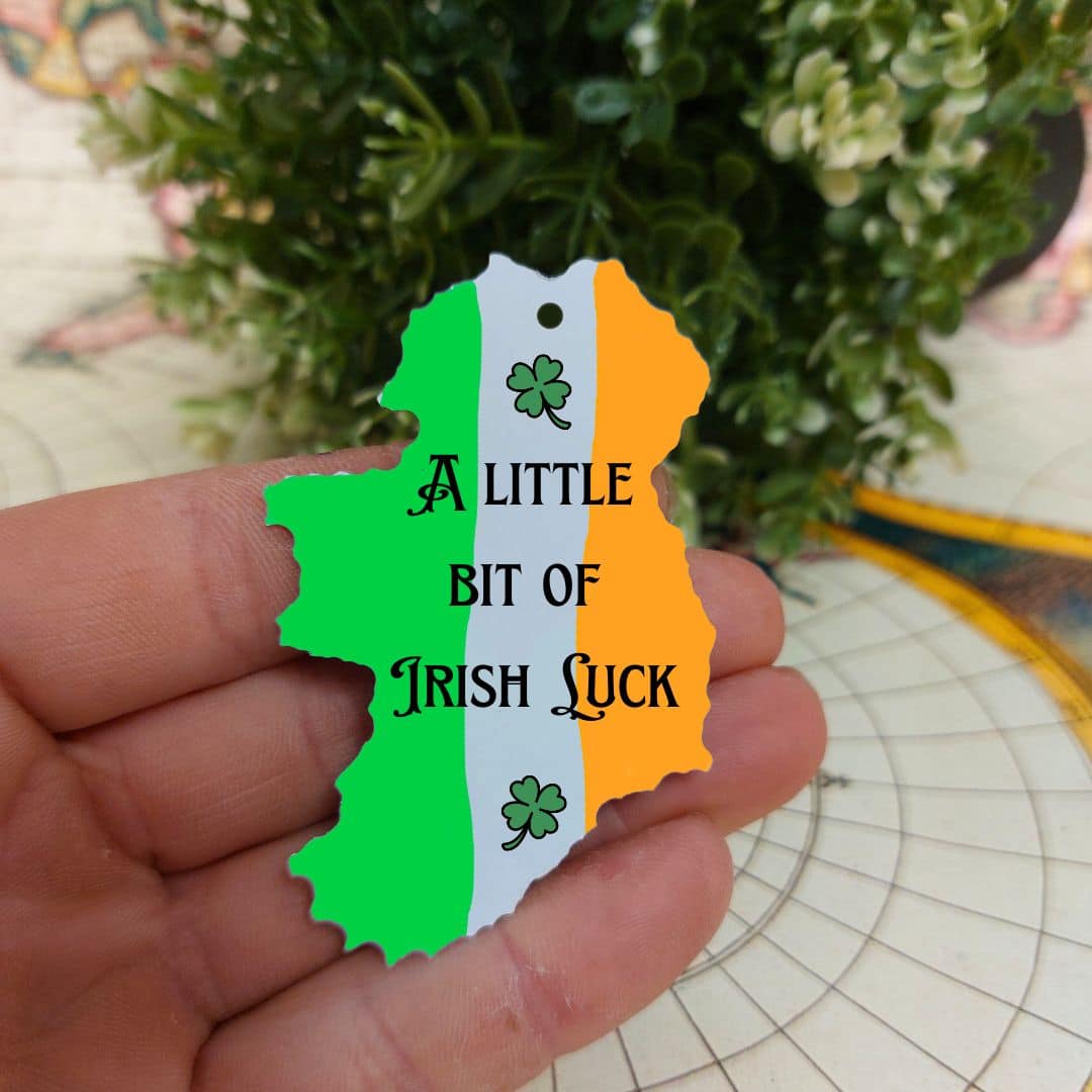 Ireland Shape - The Emerald Isle (Stylised)